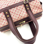 Louis Vuitton Josephine GM Monogram Mini Cerise Leather Canvas Bordeaux Handbag — view 8