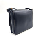 Loewe Vintage Flap Calfskin Black Shoulder Bag Gold — view 2