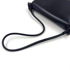 Loewe Vintage Flap Calfskin Black Shoulder Bag Gold — view 5