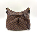 Louis Vuitton Blue Msbeli PM Damier Ebene Leather Brown Shoulder Bag Gold