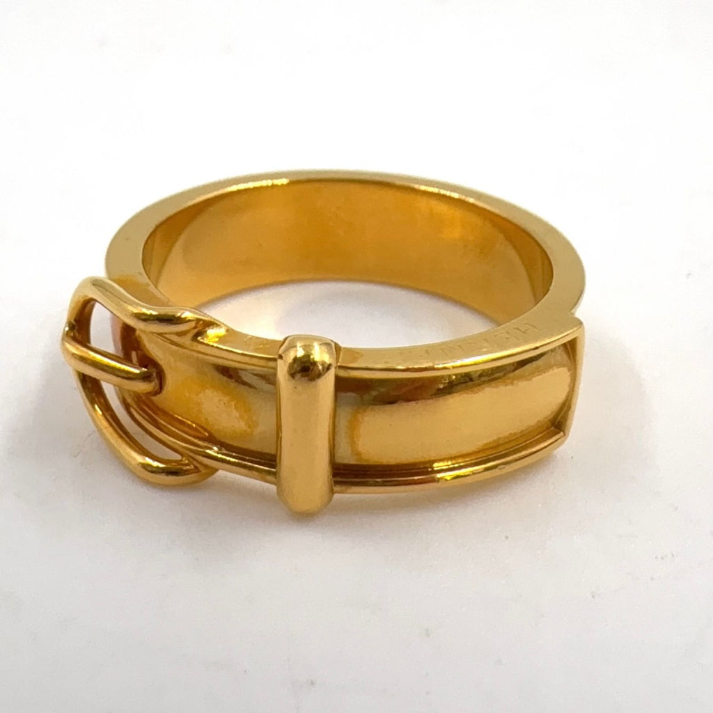 Hermes Ceinture Metal Gold Scarf Ring — view 4