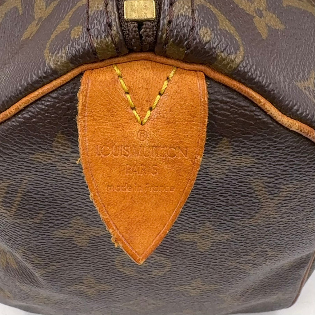 Louis Vuitton Speedy 25 Vintage Handbag — view 4