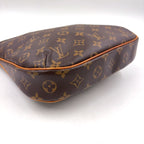 Louis Vuitton Odeon PM Monogram Leather Brown Light Shoulder Bag Gold — view 5