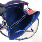 Louis Vuitton Neo Noe MM Epi Leather Blue Red Shoulder Bag Silver — view 3