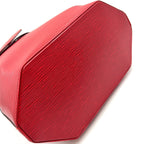Louis Vuitton Sac Depot Epi Castilian Red Leather Shoulder Bag Gold — view 7