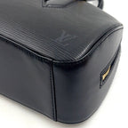 Louis Vuitton Jasmine Epi Noir Leather Black Handbag Gold — view 6
