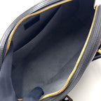 Louis Vuitton Jasmine Epi Noir Leather Black Handbag Gold — view 3