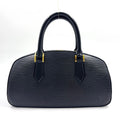 Louis Vuitton Jasmine Epi Noir Leather Black Handbag Gold