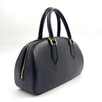 Louis Vuitton Jasmine Epi Noir Leather Black Handbag Gold — view 2