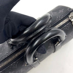Louis Vuitton Keepall Bandouliere 25 Monogram Eclipse Leather Black Handbag — view 5