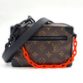 Louis Vuitton Mini Soft Trunk Leather Brown Black