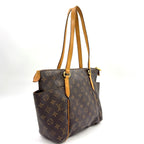 Louis Vuitton Totally PM Monogram Leather Brown Light Tote Gold — view 2
