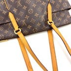 Louis Vuitton Totally PM Monogram Leather Brown Light Tote Gold — view 8