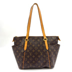 Louis Vuitton Totally PM Monogram Leather Brown Light Tote Gold