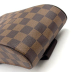 Louis Vuitton Damier Geronimos Brown Belt Bag Gold — view 5