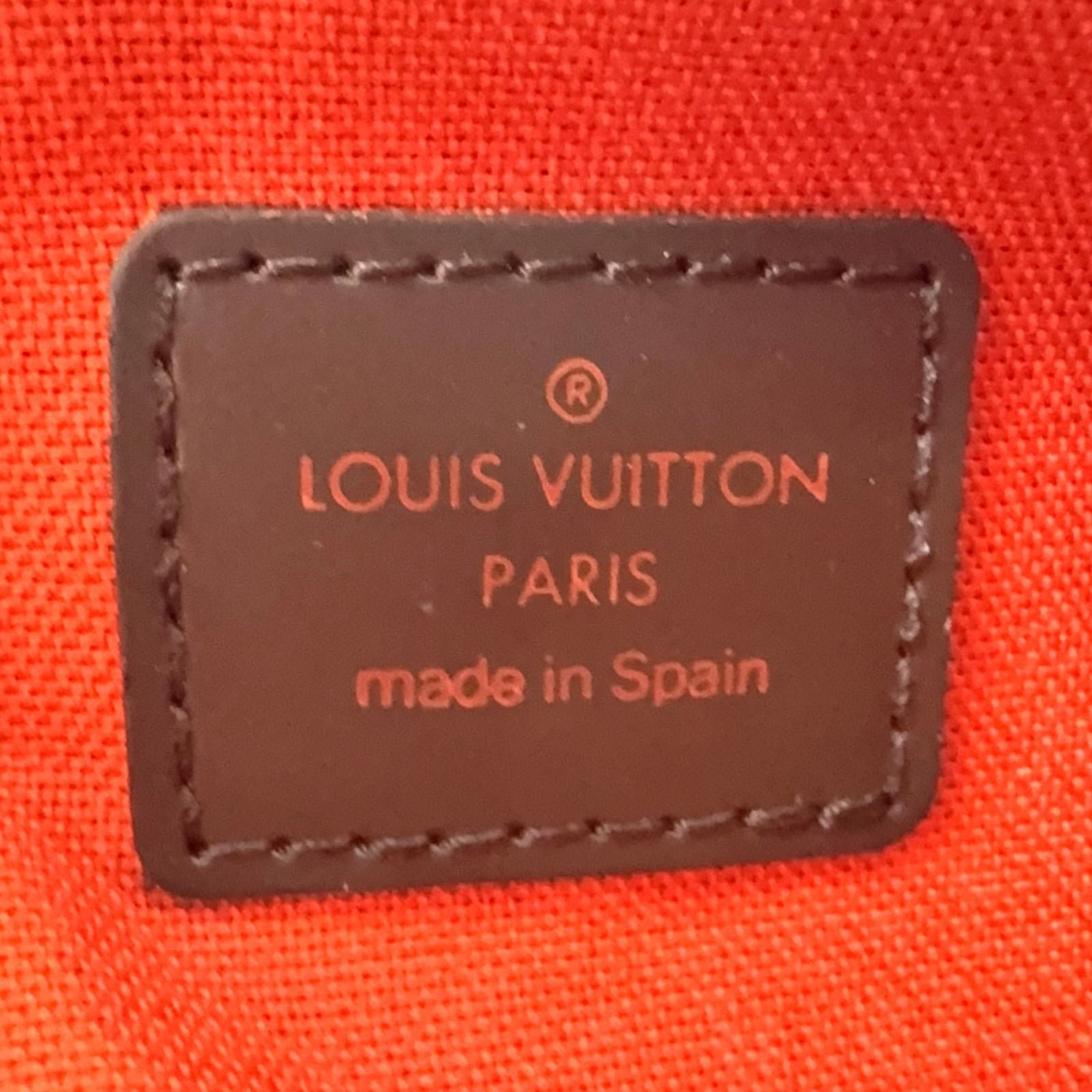 Louis Vuitton Damier Geronimos Brown Belt Bag Gold — view 4
