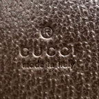 Gucci Ophidia GG Supreme Mini Leather Fabric Dark Brown Beige Multicolor — view 4