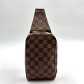 Louis Vuitton Damier Geronimos Brown Belt Bag Gold