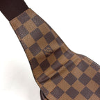 Louis Vuitton Damier Geronimos Brown Belt Bag Gold — view 8