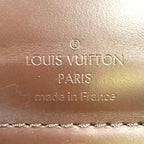 Louis Vuitton Sistine PM Damier Ebene Leather Brown Handbag Gold — view 4