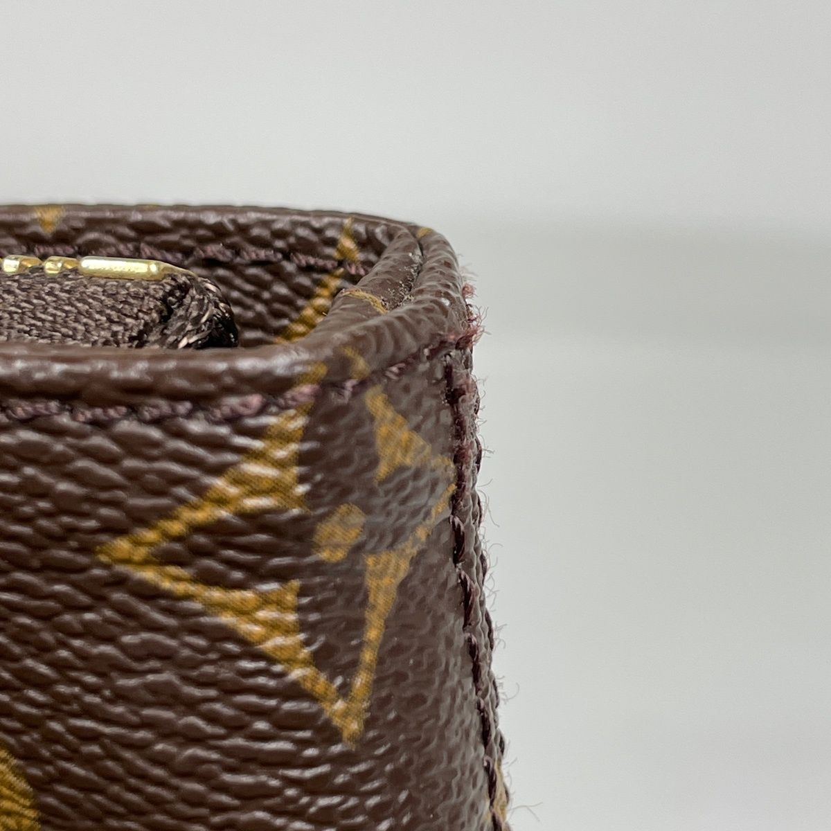 Louis Vuitton Cabas Mezzo Shoulder Bag Tote Monogram Brown — view 4