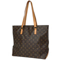 Louis Vuitton Cabas Mezzo Shoulder Bag Tote Monogram Brown