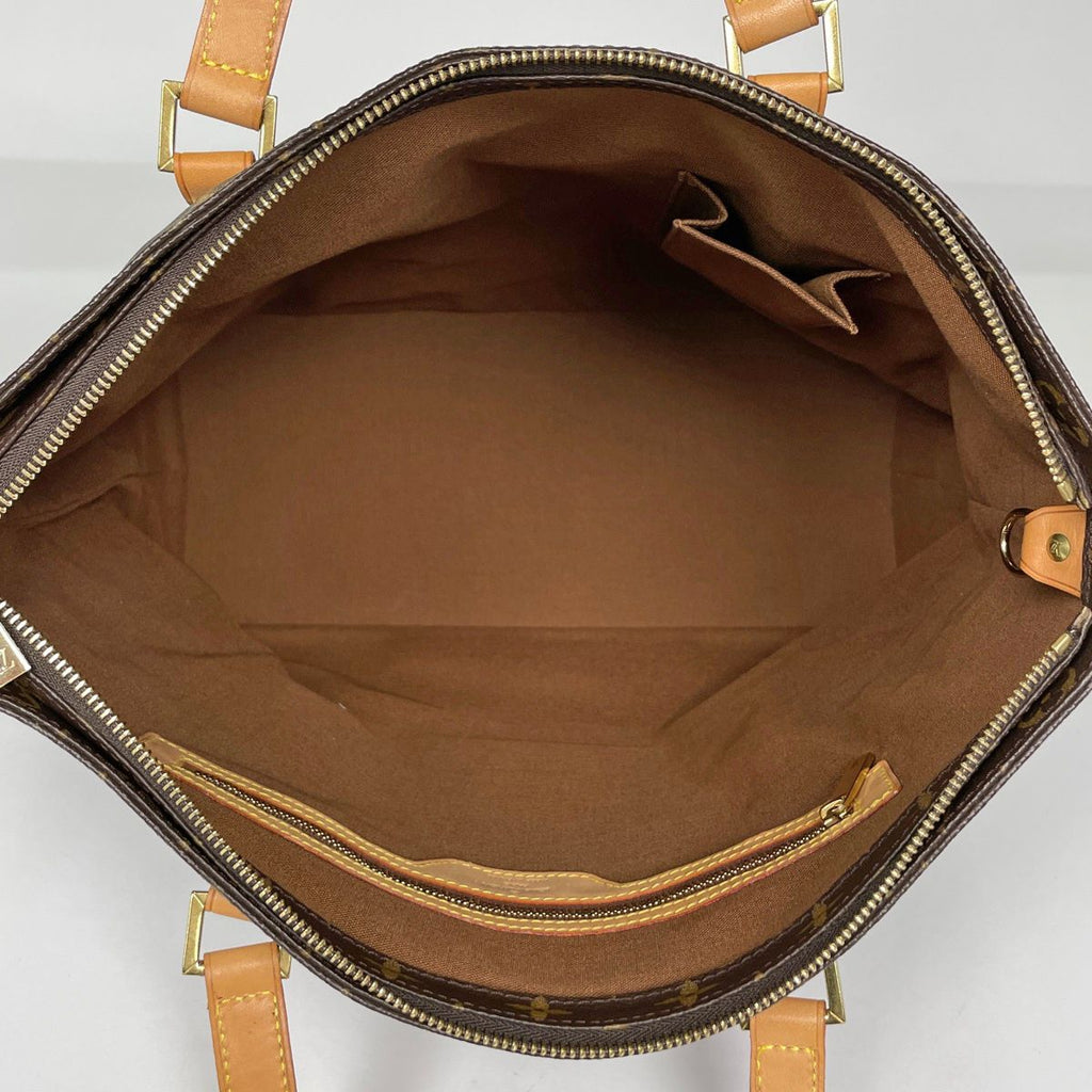 Louis Vuitton Cabas Mezzo Shoulder Bag Tote Monogram Brown — view 7