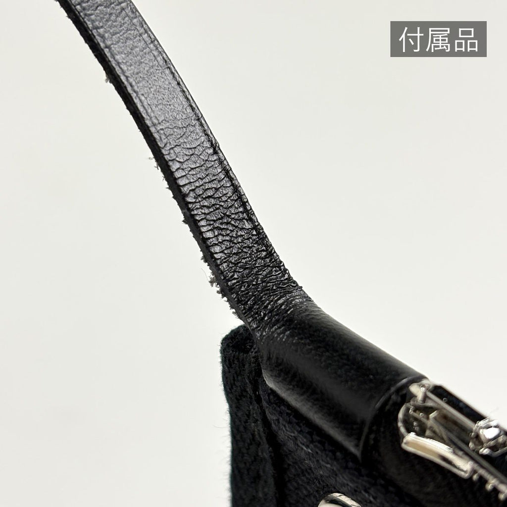 Hermes Herbag Zip a Dos PM 2-Way Toile Ashbe Roulis Backpack Canvas Noir — view 8