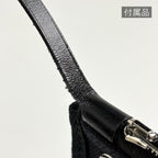 Hermes Herbag Zip a Dos PM 2-Way Toile Ashbe Roulis Backpack Canvas Noir — view 8