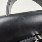 Hermes Herbag Zip a Dos PM 2-Way Toile Ashbe Roulis Backpack Canvas Noir — view 5