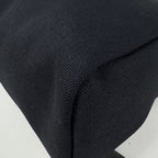 Hermes Herbag Zip a Dos PM 2-Way Toile Ashbe Roulis Backpack Canvas Noir — view 3