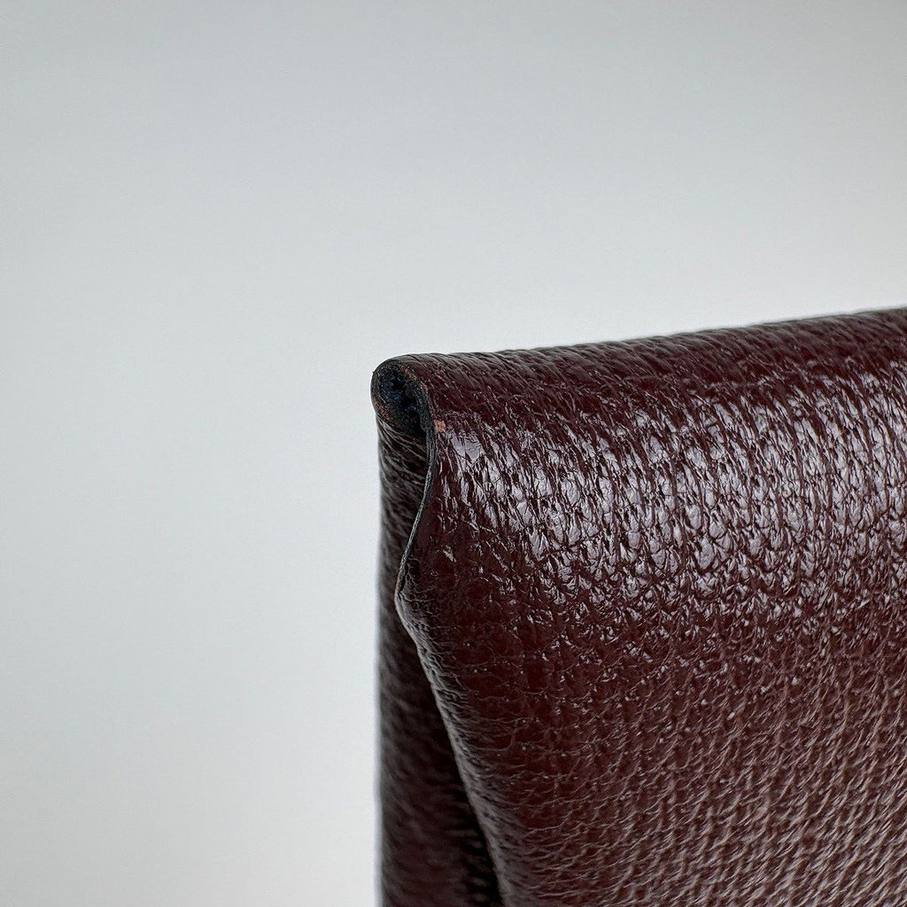 Hermes Bastia Verso Coin Case Chevre Brown — view 3