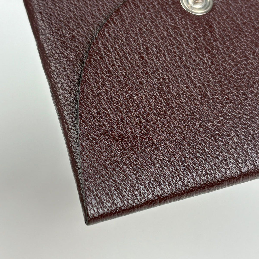Hermes Bastia Verso Coin Case Chevre Brown — view 4