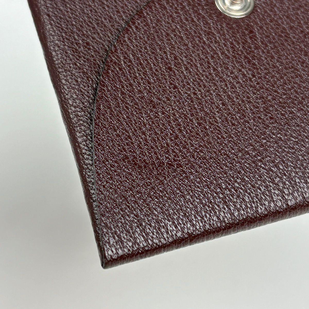 Hermes Bastia Verso Coin Case Chevre Brown — view 4