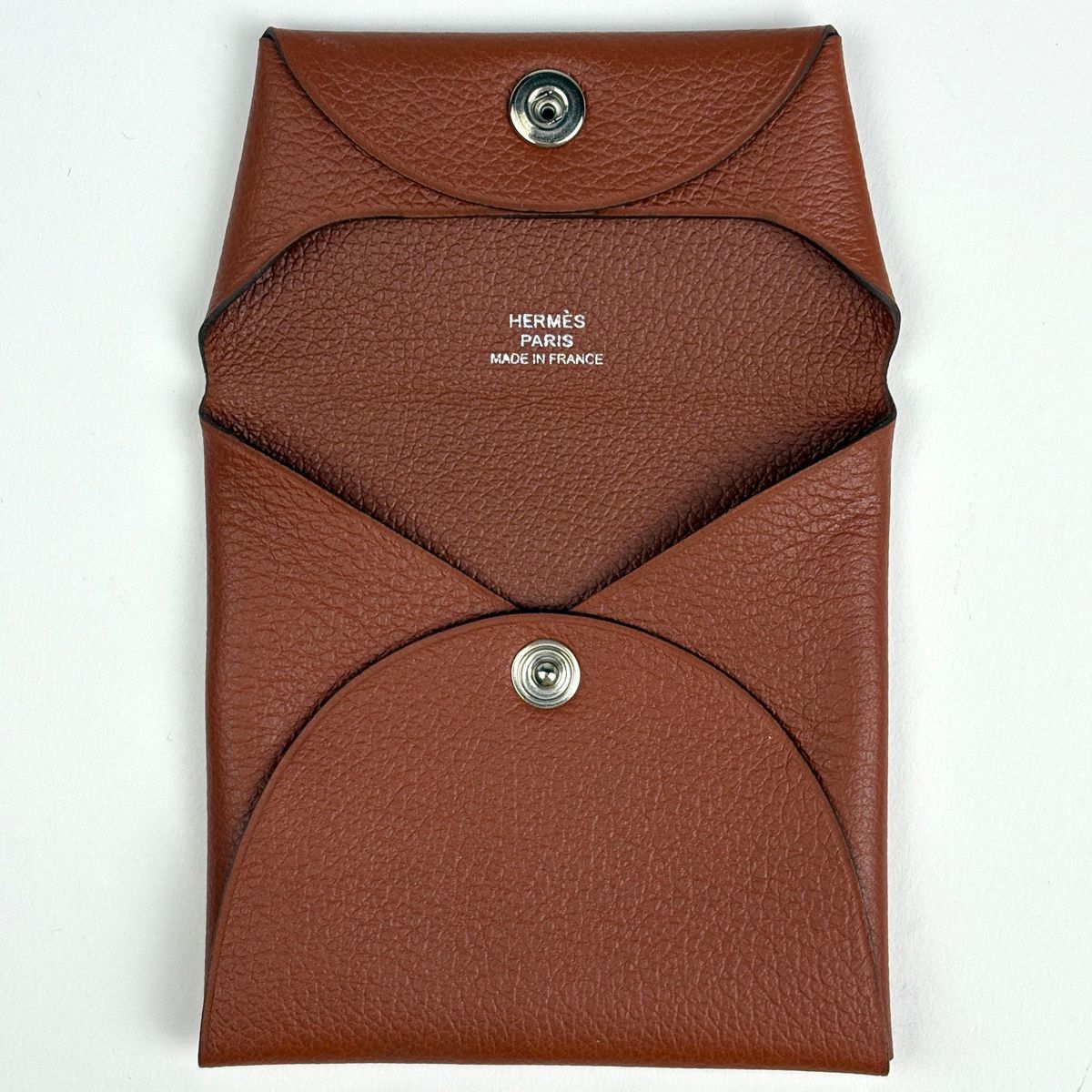 Hermes Bastia Coin Case Vo Garibaldi Brown — view 7