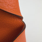 Hermes Calvi Card Case Vo Garibaldi Orange — view 5