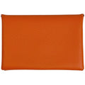 Hermes Calvi Card Case Vo Garibaldi Orange