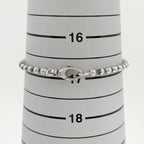 Gucci Heart Motif Bracelet Ball Chain 925 Sterling Silver — view 6