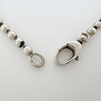 Gucci Heart Motif Bracelet Ball Chain 925 Sterling Silver — view 3