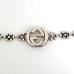 Gucci Interlocking Bracelet 925 Sterling Silver — view 2