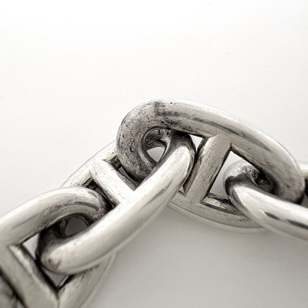 Hermes Chaine D'ancre TGM 12 Links Bracelet 925 Sterling Silver — view 6