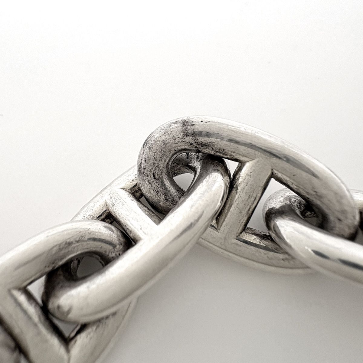 Hermes Chaine D'ancre TGM 12 Links Bracelet 925 Sterling Silver — view 6