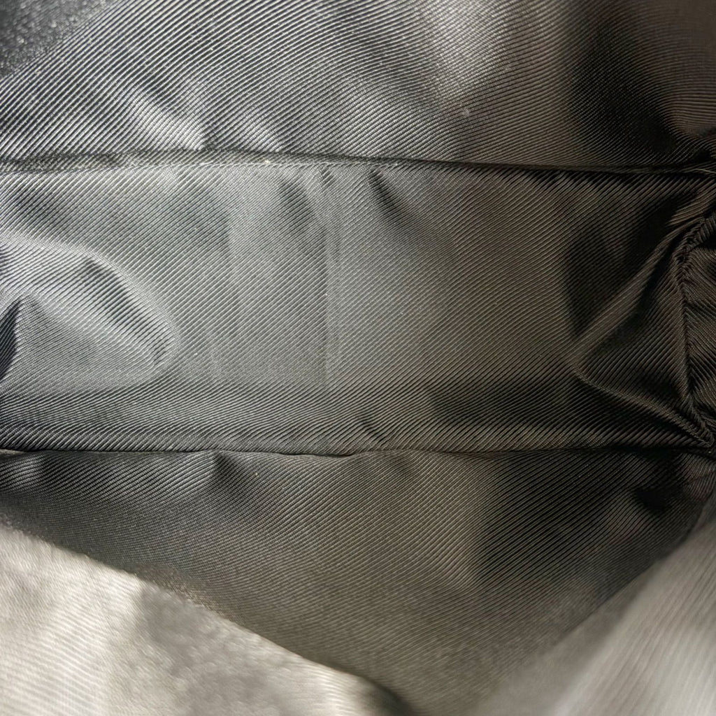 Gucci GG Canvas Tote Leather Black Shoulder Handbag — view 8
