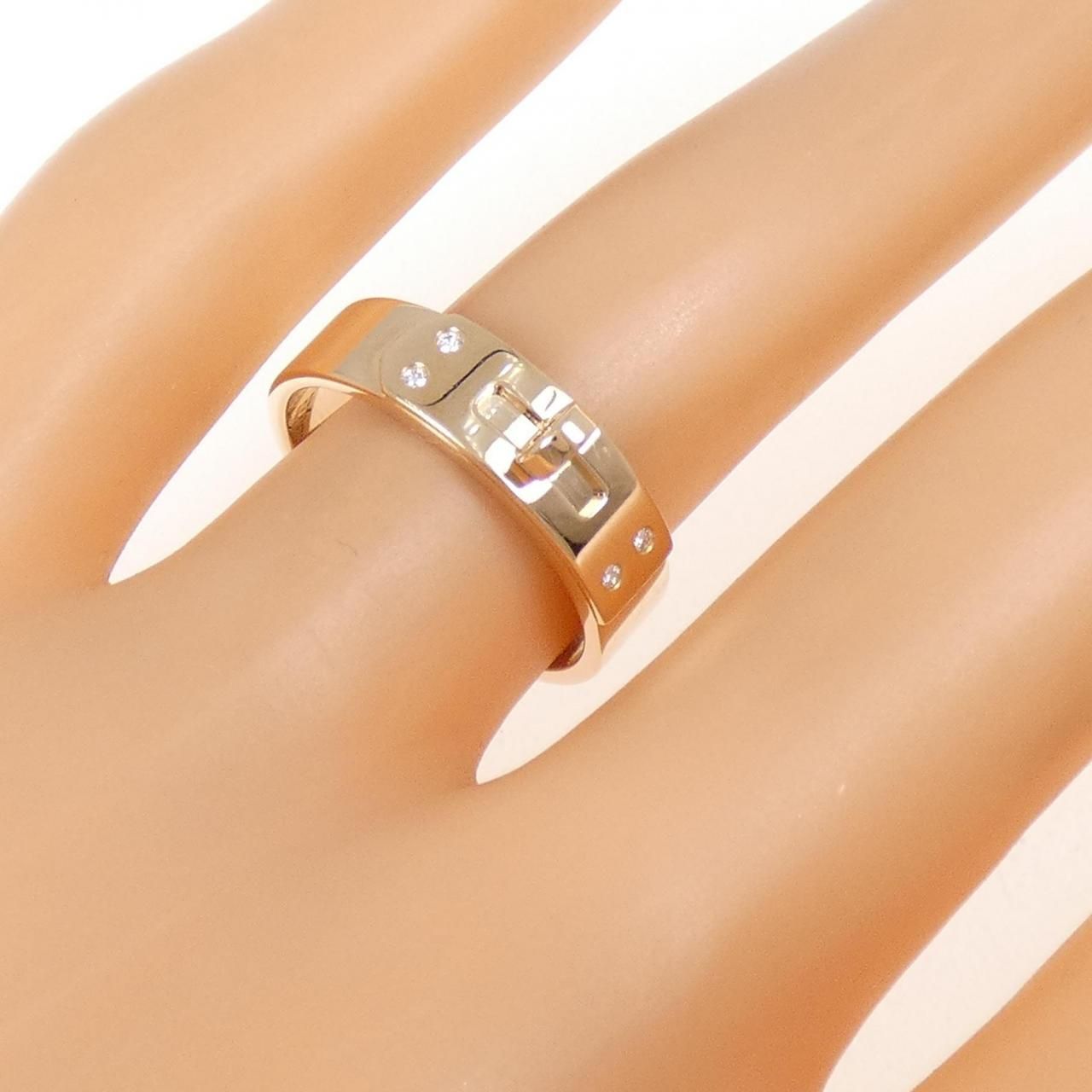 Hermes Kelly Ring Gold — view 5