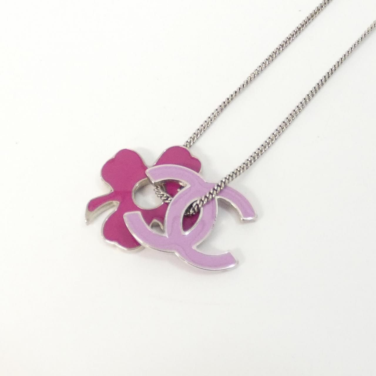 Chanel Vintage Necklace Silver — view 3