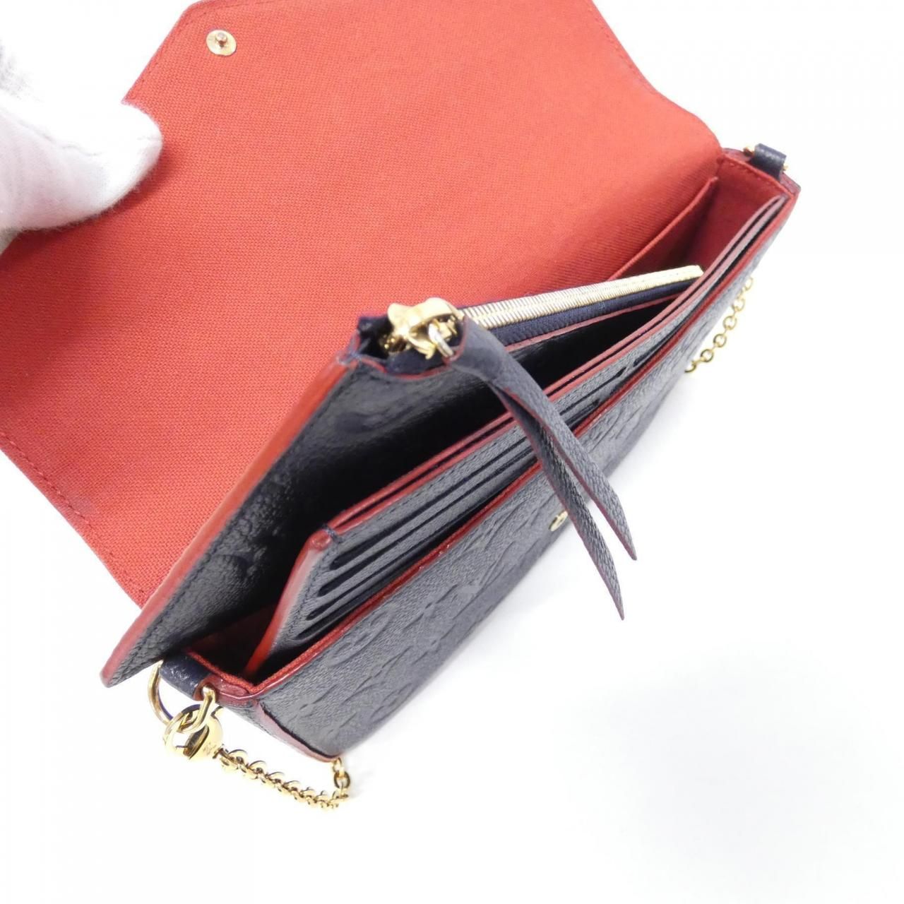 Louis Vuitton Monogram Empreinte Pochette Felicity Shoulder — view 7