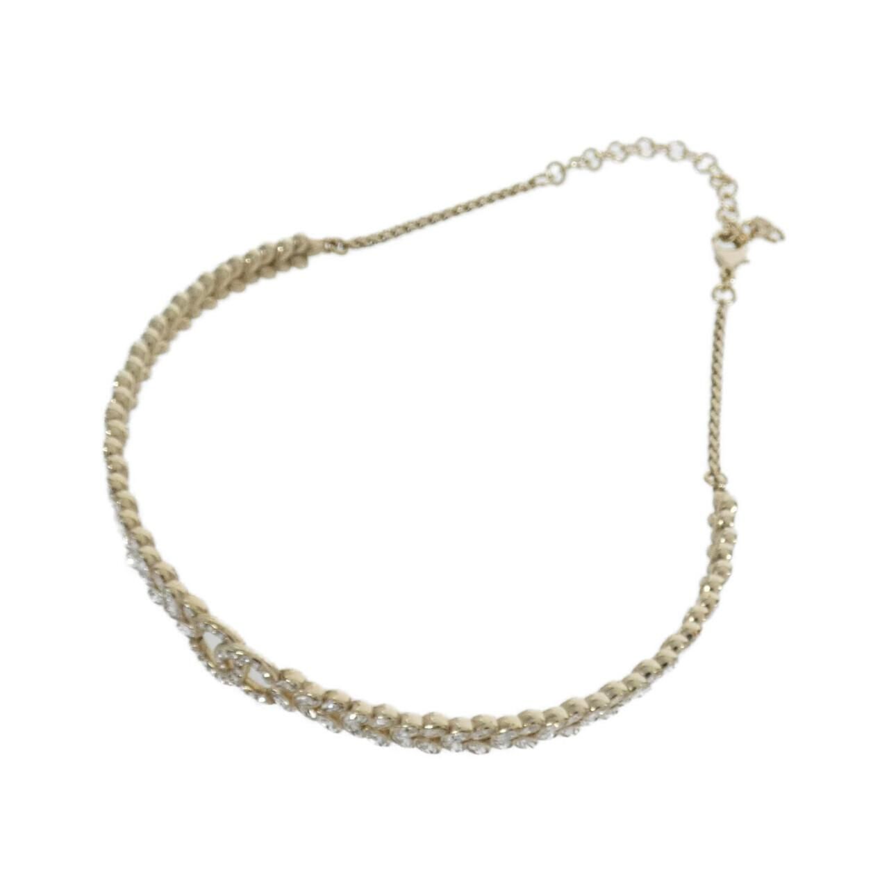 Chanel Choker Necklace Gold — view 2