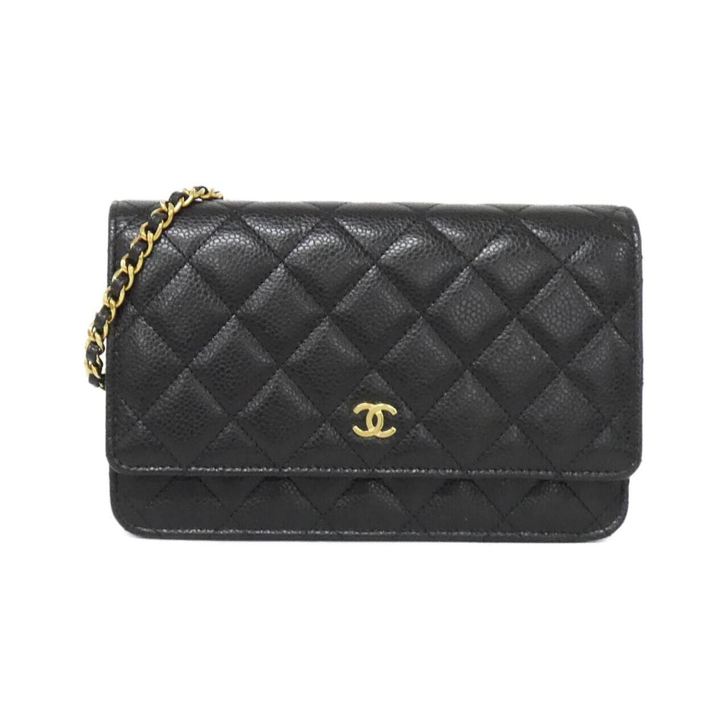 Chanel Timeless Classic Line Chain Wallet Shoulder