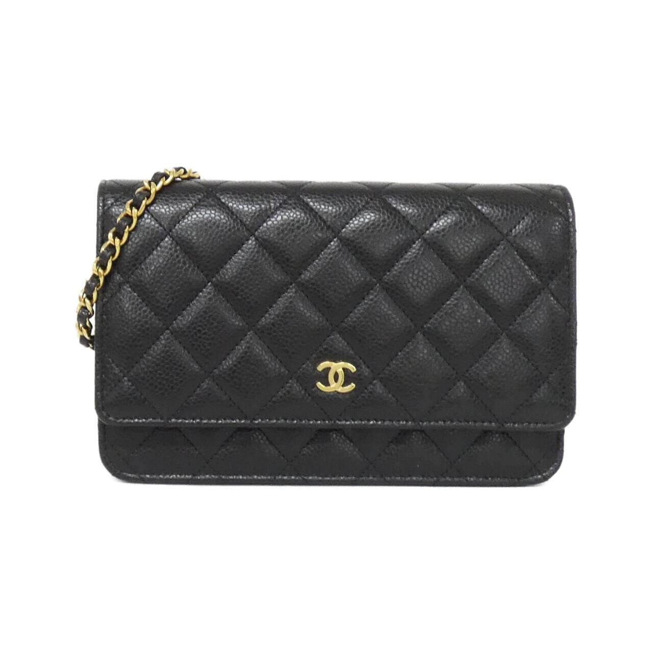 Chanel Timeless Classic Line Chain Wallet Shoulder