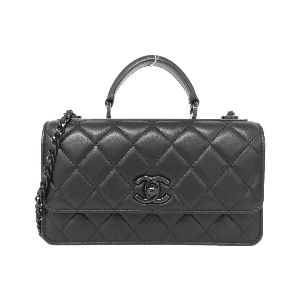 Chanel Chain Clutch Black
